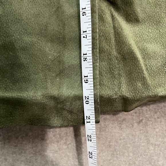 Global Identity Green Leather Skirt Oktoberfest Size 5/6 - Picture 9 of 11